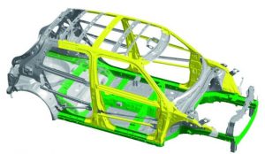 Khung xe công nghệ kiểm soát lực Suzuki New Swift
